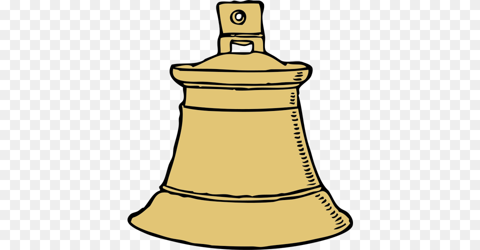 Vector Image Of Gold Bell Png