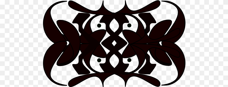 Vector Image Of Symmetrical Tribal Ornament Art, Emblem, Symbol, Pattern, Floral Design Free Png