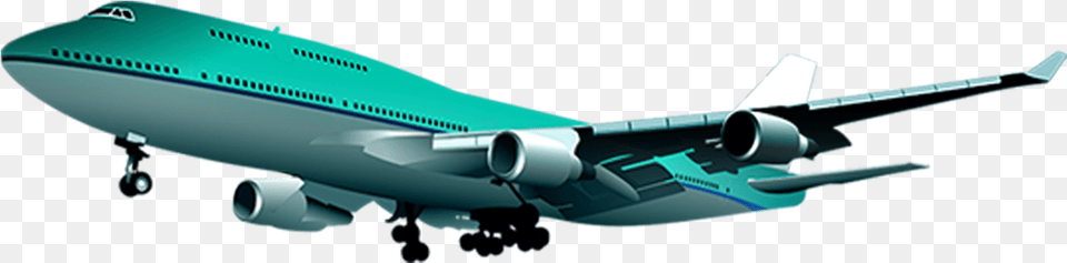 Vector Jet Boeing Transparent Boeing 747, Aircraft, Airliner, Airplane, Transportation Free Png