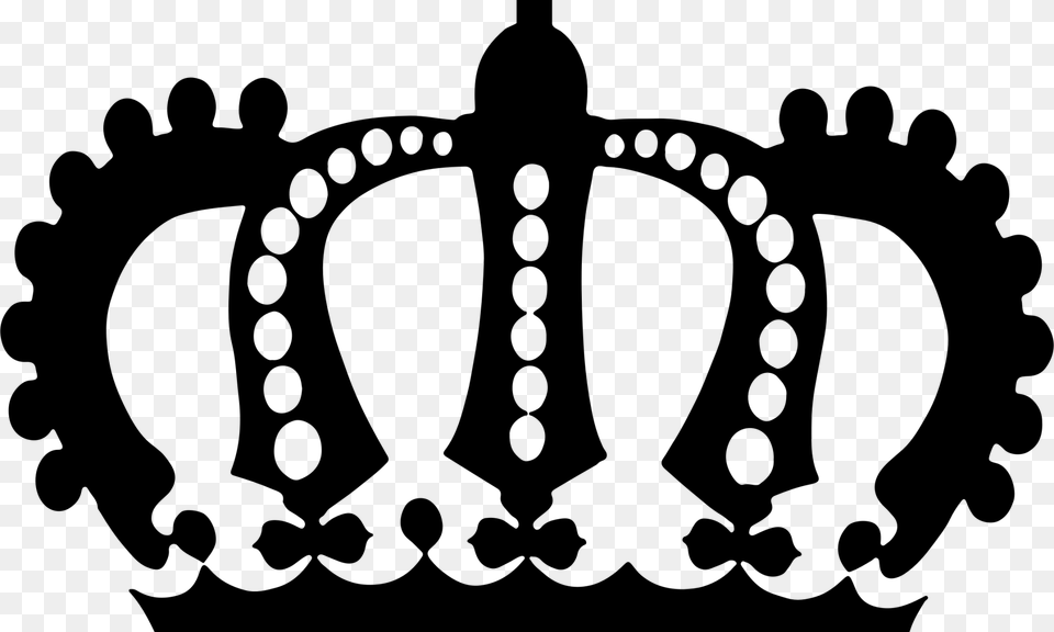 Vector King Crown, Gray Free Png Download