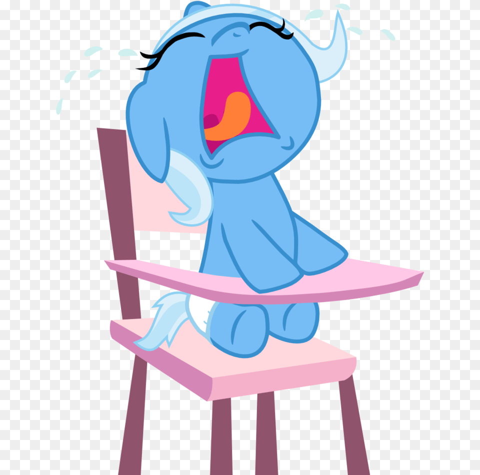 Vector Library Library Artist Mighty Pony Trixie Crying Mlp Baby Twilight Sparkle, Person, Furniture, Face, Head Free Png