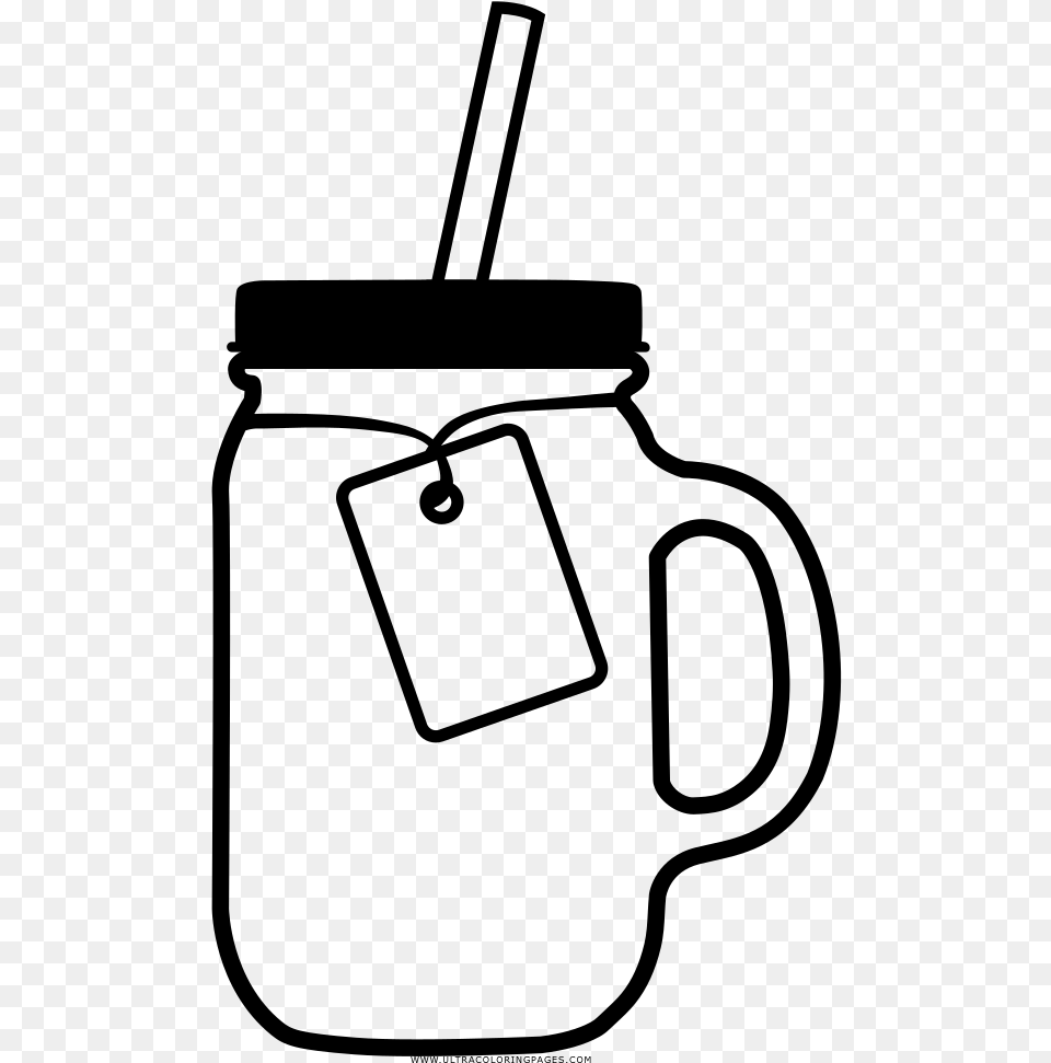 Vector Library Line Drawing At Getdrawings Com Mason Jar Vector, Gray Free Png Download