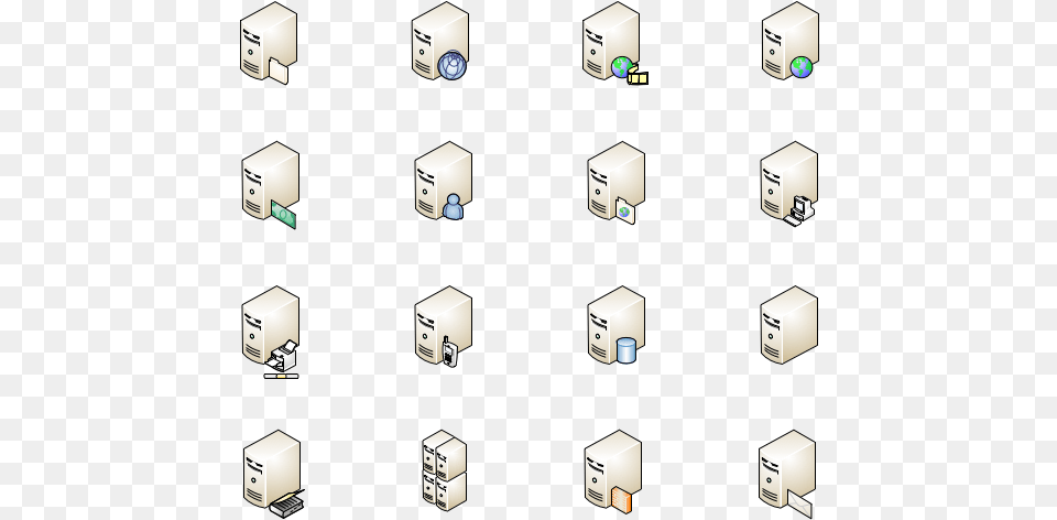 Vector Library Server Vector Isometric Visio Server Icon, Electronics, Hardware, Computer Png Image
