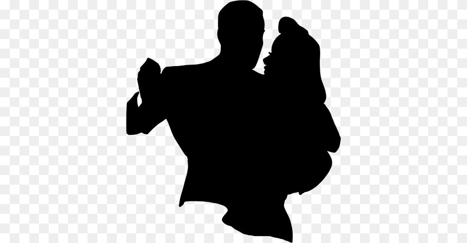 Vector Library Stock At Getdrawings Com For Personal Boy And Girl Dancing Silhouette, Gray Free Transparent Png