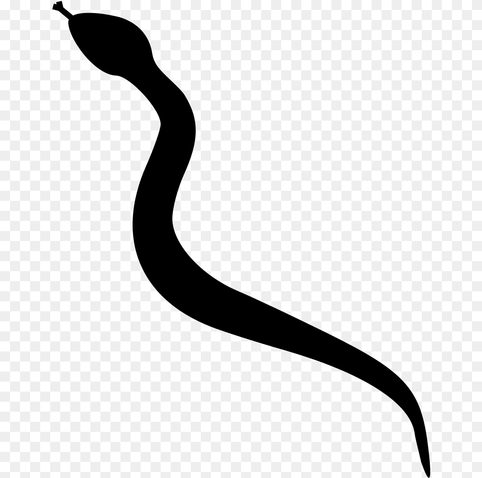 Vector Library Stock Composite Snake Community Made Snake Silhouette, Gray Free Png