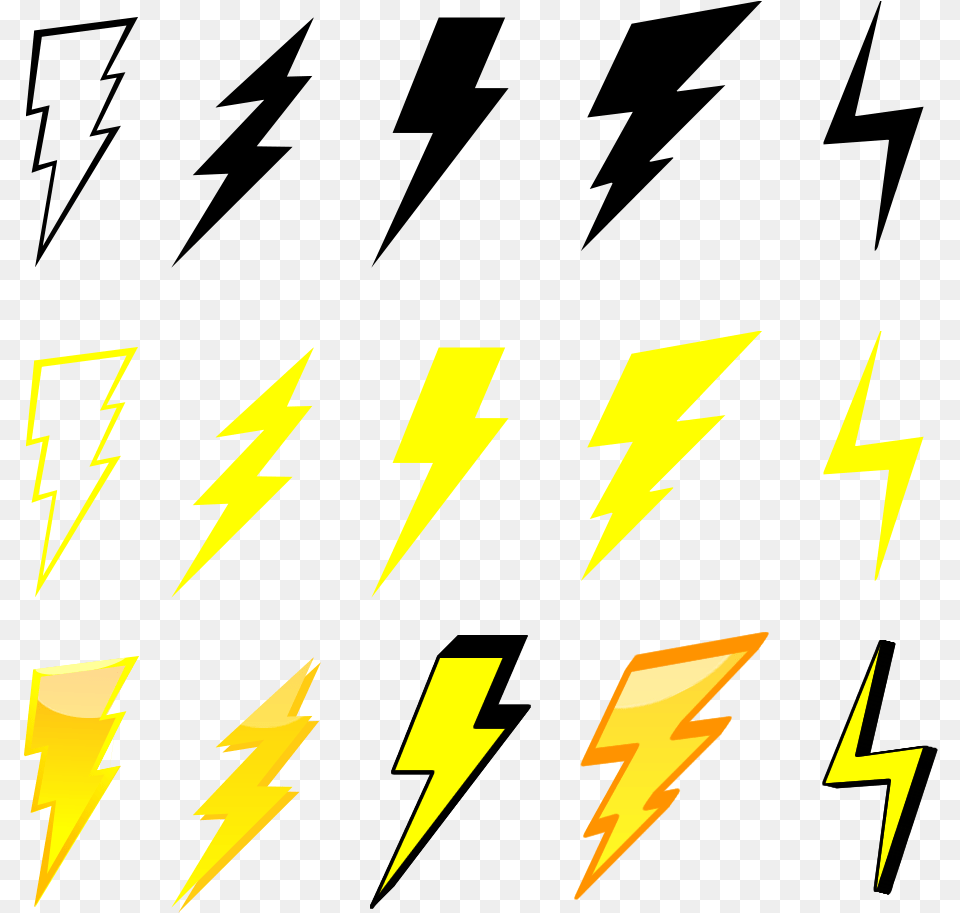 Vector Lightning Vector Lightning, Light, Lighting, Text, Art Png Image
