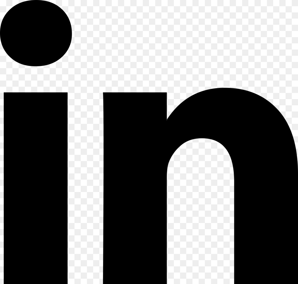 Vector Linkedin Logo Svg, Gray Free Png