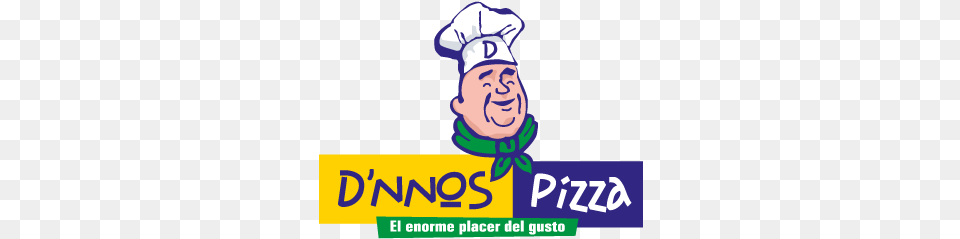 Vector Logo Dinnos Pizza D Nnos Pizza, Clothing, Hat, Baby, Face Free Transparent Png
