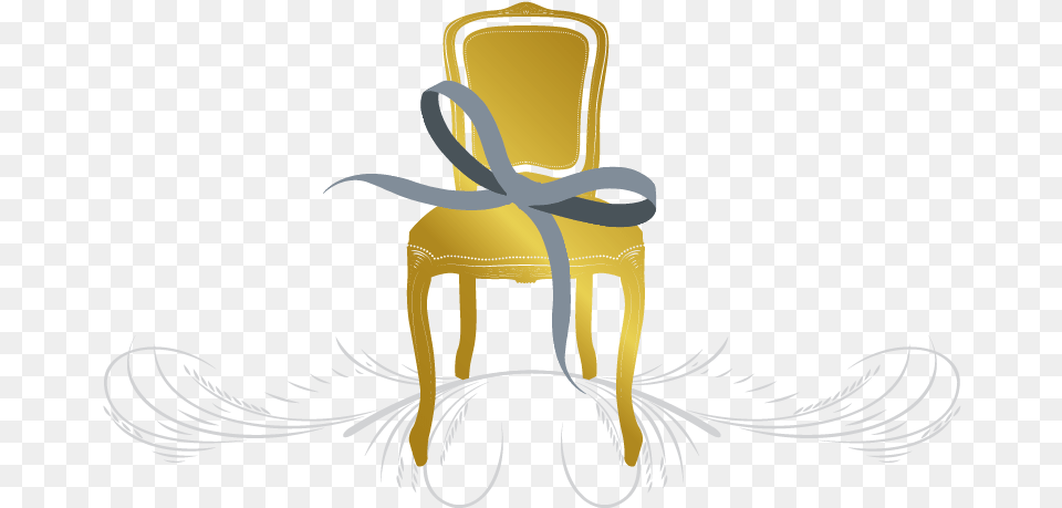 Vector Logo Furniture Logo Gold, Cutlery, Chair Free Png