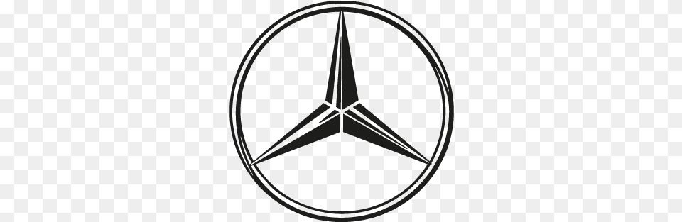 Vector Logo Mercedes Benz Automotive Mercedes Benz Logo Sketch, Symbol, Star Symbol Free Png