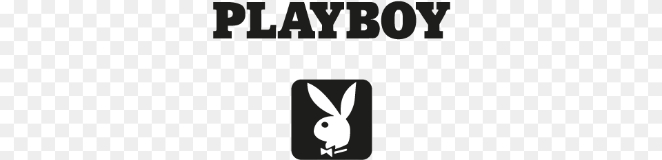 Vector Logo Playboy Black Play Boy, Animal, Mammal, Rabbit, Stencil Png