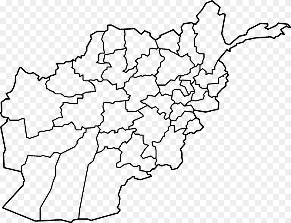 Vector Maps Blank Afghanistan Map In Pashto, Chart, Plot, Atlas, Diagram Free Png