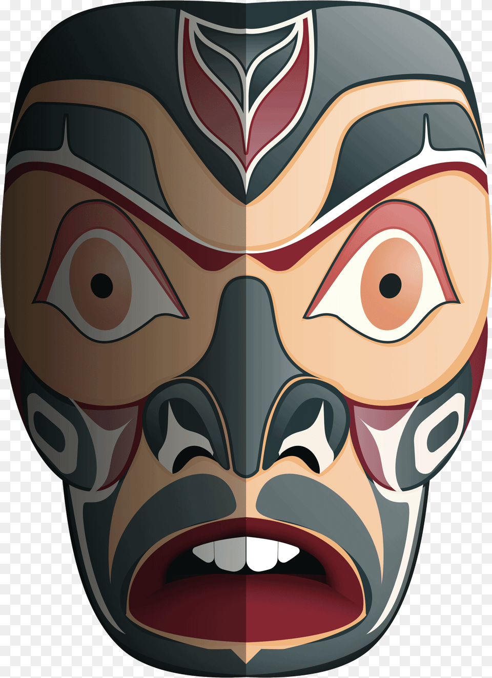 Vector Mask Tribal Tribal Mask, Baby, Person Free Transparent Png