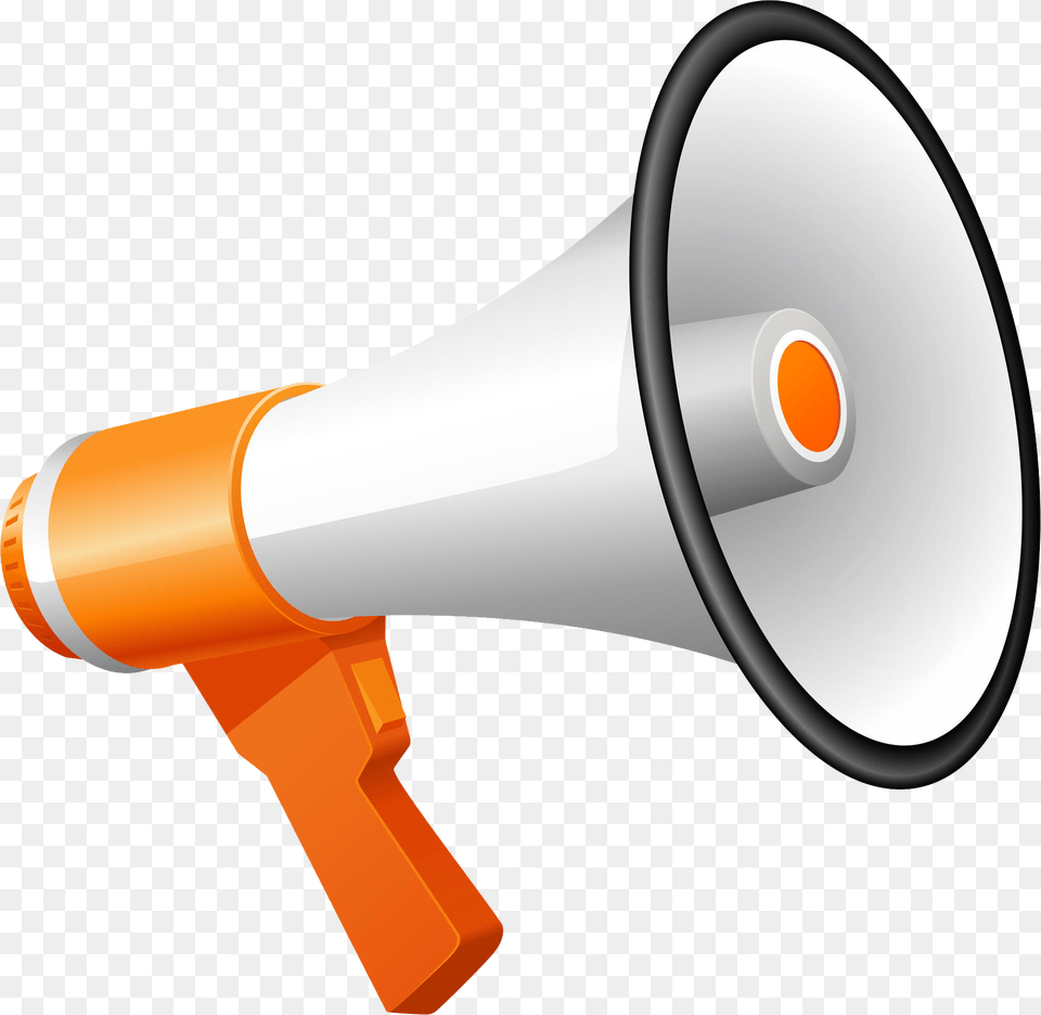 Vector Megaphone Background Device To Make Voice Louder, Electronics, Speaker, Appliance, Blow Dryer Free Transparent Png