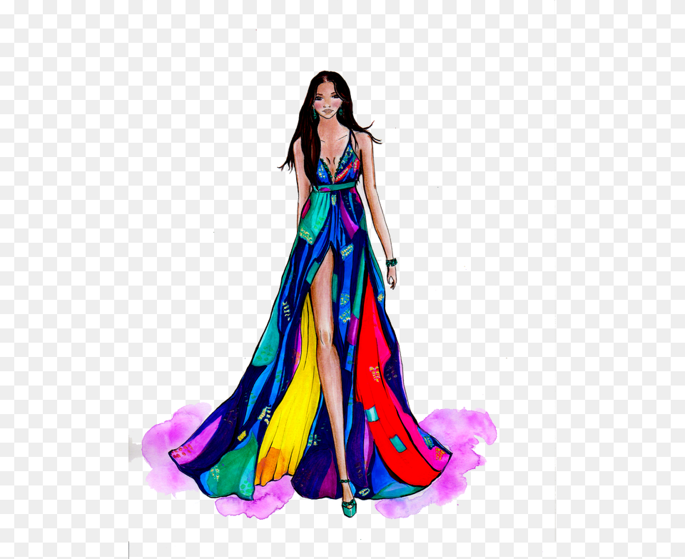 Vector Models Fashion Gown Fashion Illustration, Formal Wear, Clothing, Dress, Person Free Png