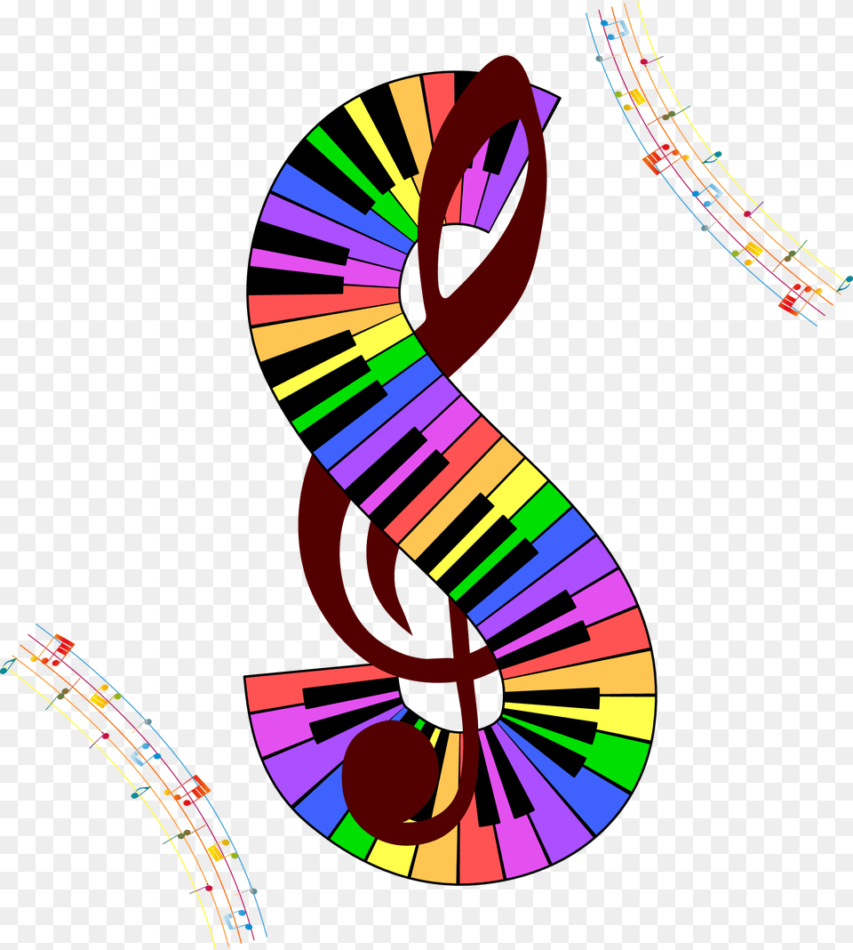 Vector Music Notes Color Musical Notes Clipart, Art, Graphics, Text, Symbol Free Png Download