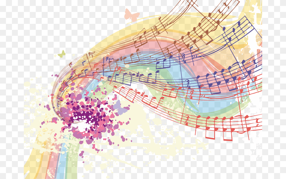 Vector Musical, Art, Graphics, Modern Art, Painting Free Png Download