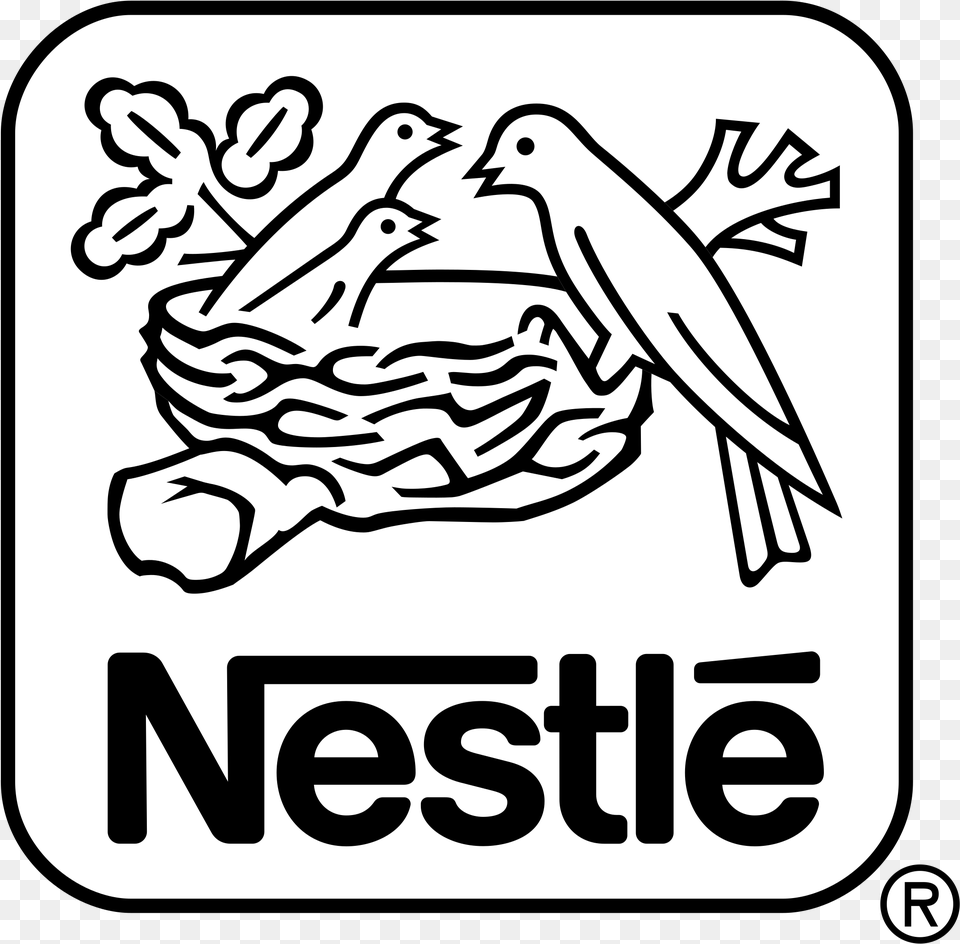 Vector Nestle Logo, Animal, Bird, Sticker Png Image