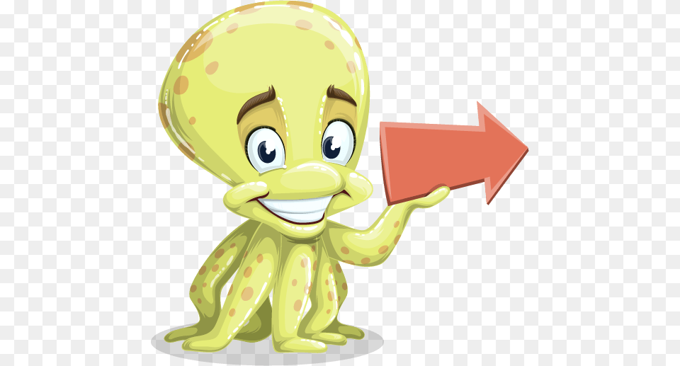 Vector Octopus Octopus, Alien, Sticker Png Image
