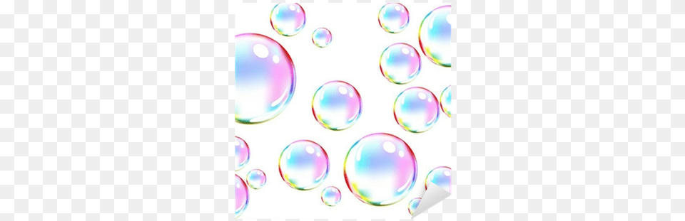 Vector Of Colored Soap Bubbles Sticker Pixers174 We Dessin Bulle De Savon Colores, Bubble Free Png