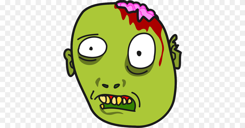 Vector Of Zombie With Bleeding Brain, Baby, Face, Head, Person Png
