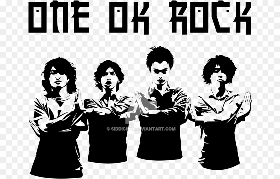 Vector One Ok Rock One Ok Rock Vector, Person Free Png