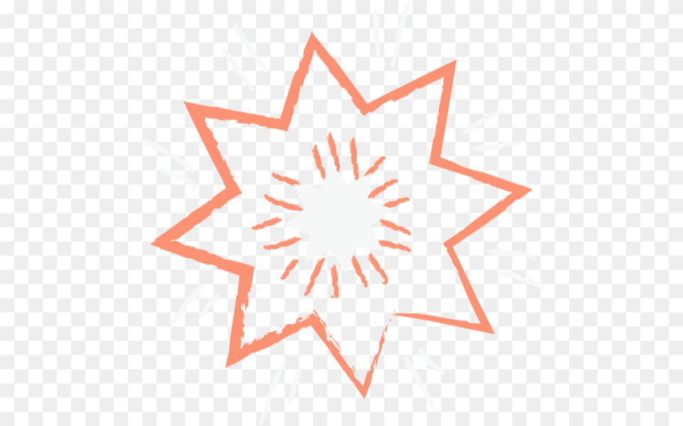Vector Orange Firework Transparent Summer Symbol, Star Symbol, Person, Face, Head Png Image