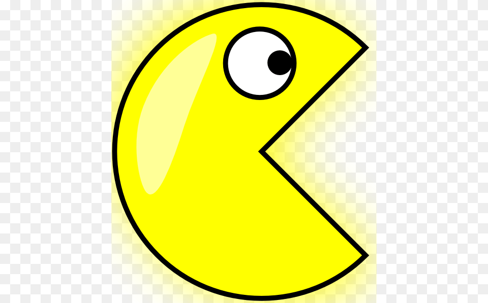 Vector Pacman Clip Art Pac Man Moving Animation, Symbol, Text, Number Free Png Download