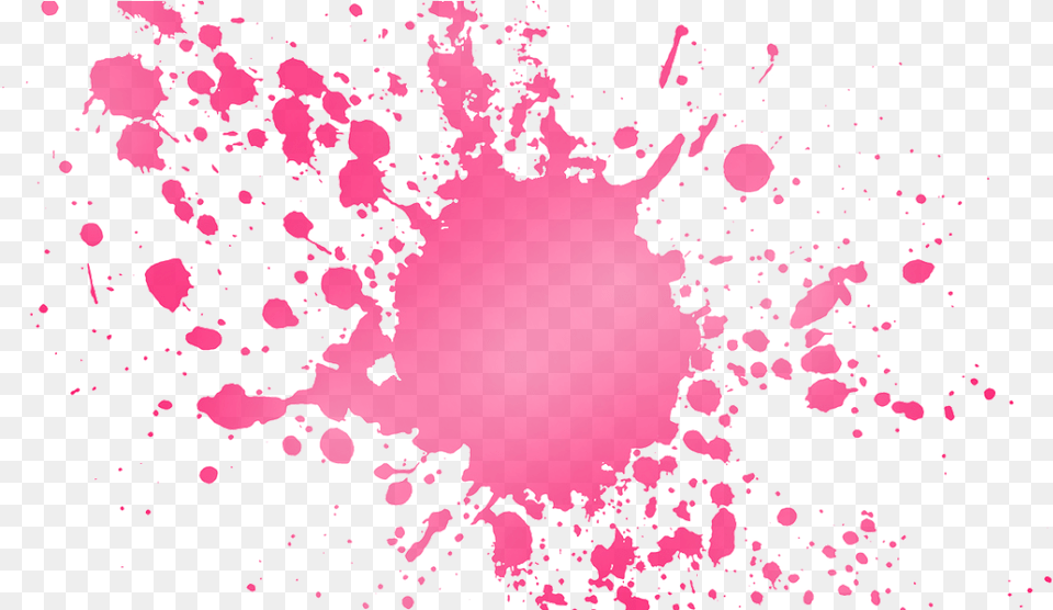 Vector Paint Splatters, Purple, Stain, Art, Graphics Png Image