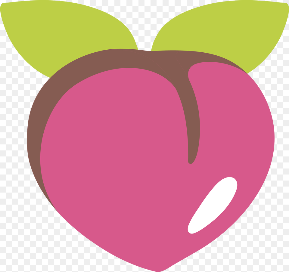 Vector Peach Svg Huge Freebie For Powerpoint Purple Peach Emoji, Apple, Plant, Produce, Fruit Free Png Download