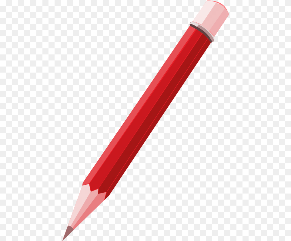 Vector Pencil Red Pen Clipart, Blade, Dagger, Knife, Weapon Png Image