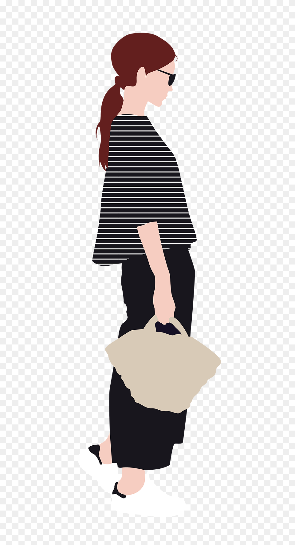 Vector People For Architecture Renderi Tabla, Bag, Accessories, Handbag, Adult Free Transparent Png