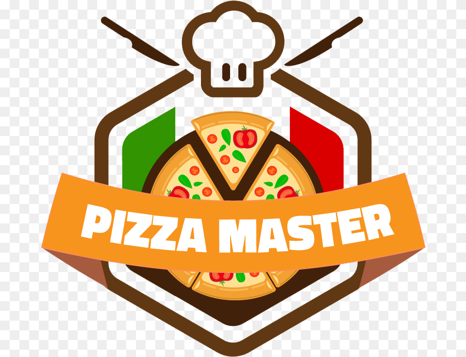 Vector People Pepperoni Pizza Clipart Vector Vector Logo De Pizza, Symbol, Bulldozer, Machine Free Png Download