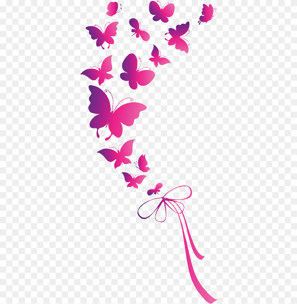 Vector Pink Butterfly, Art, Floral Design, Graphics, Pattern Png Image