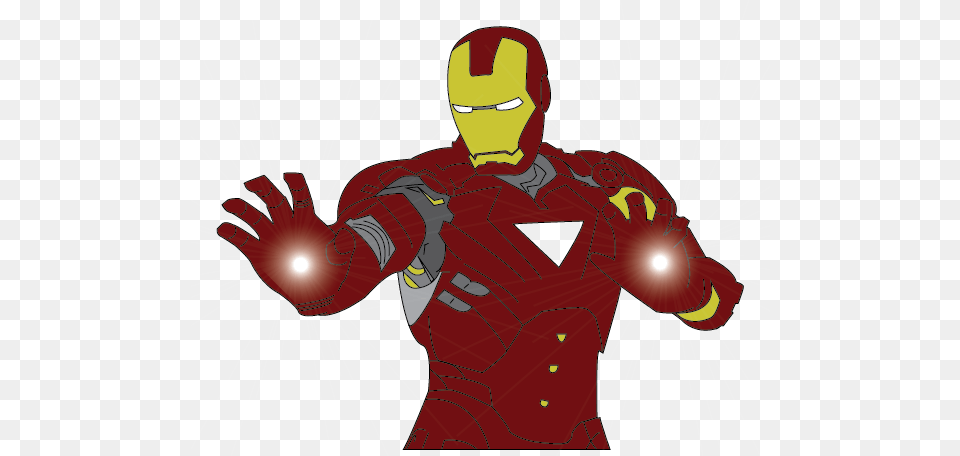 Vector Portrait Iron Man, Clothing, Glove, Baby, Person Free Png Download
