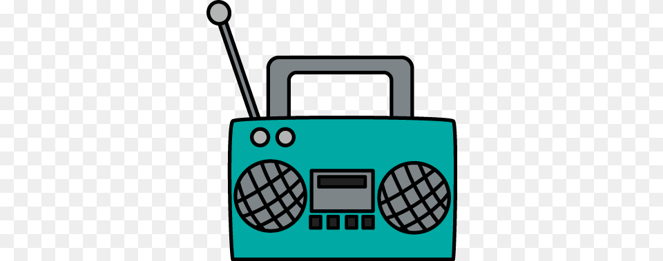 Vector Radio Clip Art Boombox Clipart, Electronics Png Image