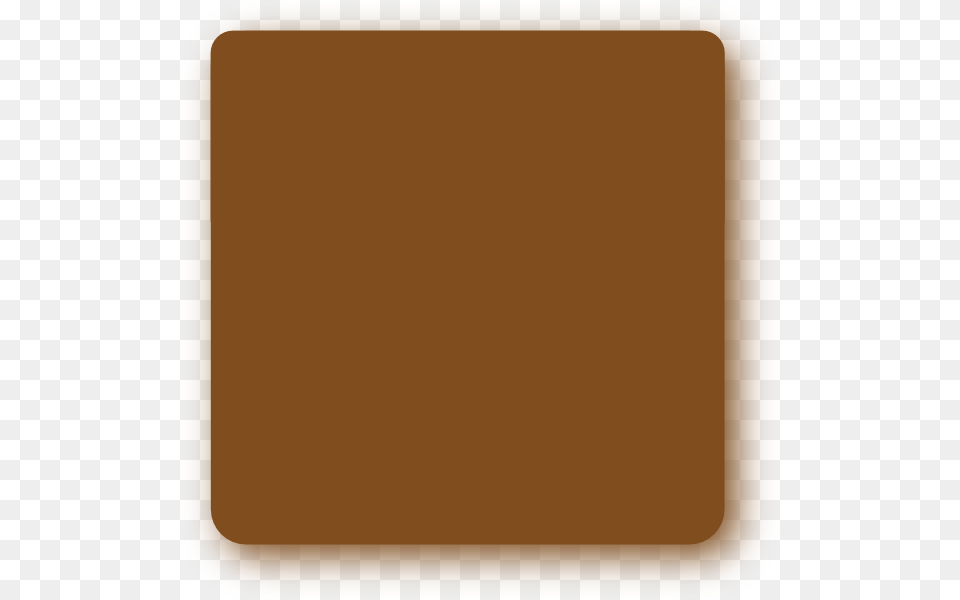 Vector Rectangle Round Edge Brown Rounded Square, Home Decor, Texture Free Transparent Png
