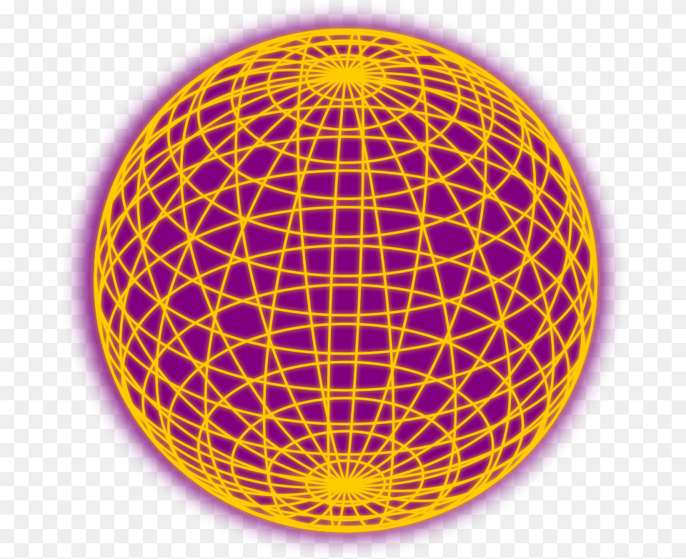 Vector Red Wired Globe Outline Purple Amp Orange Globe, Sphere Png