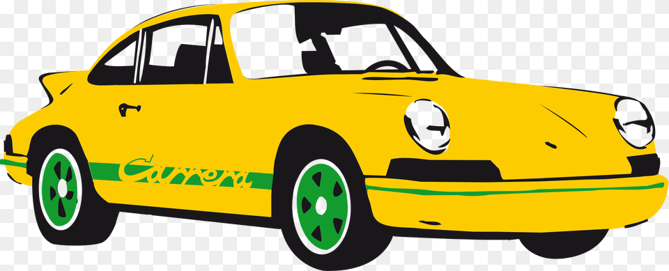 Vector Retro Hotrod Car Clipart Cartoon Illustration Stock, Taxi, Transportation, Vehicle, Machine Free Png Download