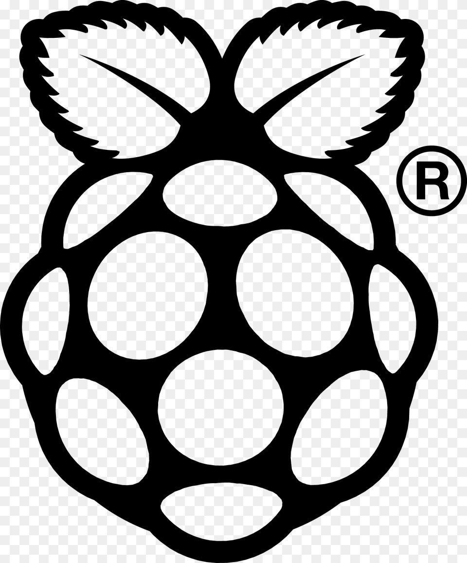 Vector Royalty At Getdrawings Com For Personal Logo Raspberry Pi, Berry, Produce, Plant, Stencil Free Png