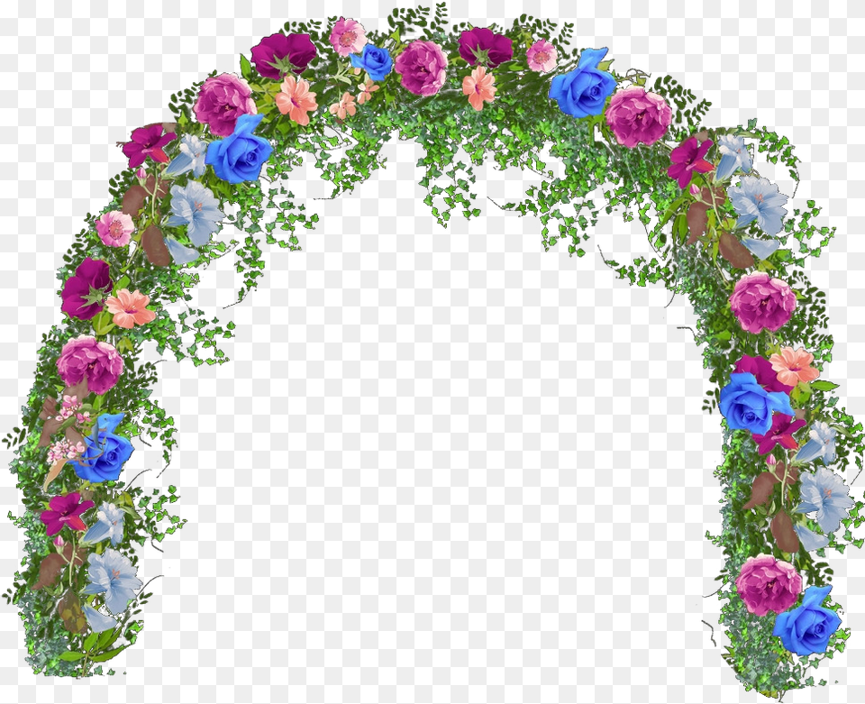 Vector Royalty Free Stock Floral Peoplepng Com Flower Wedding Decoration Flowers, Arch, Architecture, Plant, Flower Arrangement Png