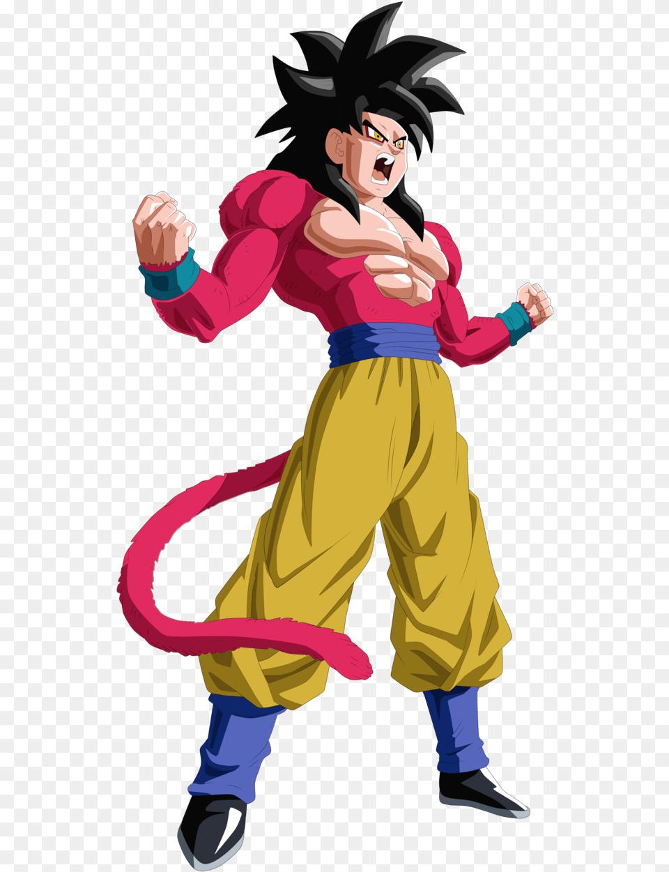 Vector Royalty Goku Ssj By Andrewdragonball Vegeta Poder De Luta, Baby, Book, Comics, Person Png Image