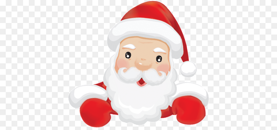Vector Santa Background, Elf, Baby, Person, Face Free Png Download