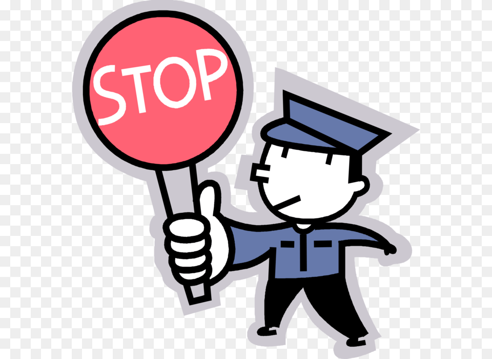 Vector Securities Security Guard Svg Black And White Cartoon Crossing Guard, People, Person, Sign, Symbol Png