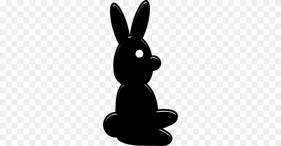 Vector Silhouette Graphics Of Rabbit Free Transparent Png