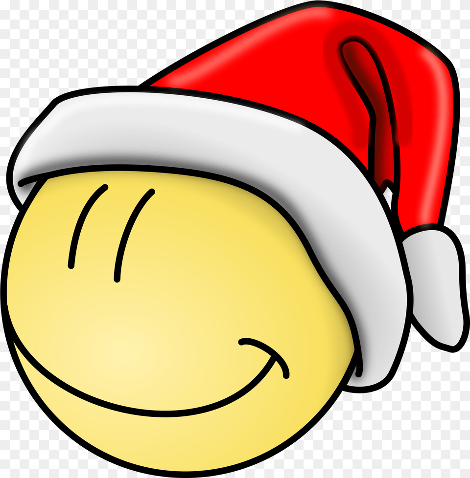 Vector Smiley Santa Face Clip Art Smiley Face Clip Art, Tennis Ball, Ball, Tennis, Sport Png Image