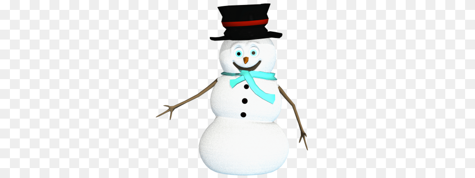 Vector Snowman, Nature, Outdoors, Snow, Winter Png Image
