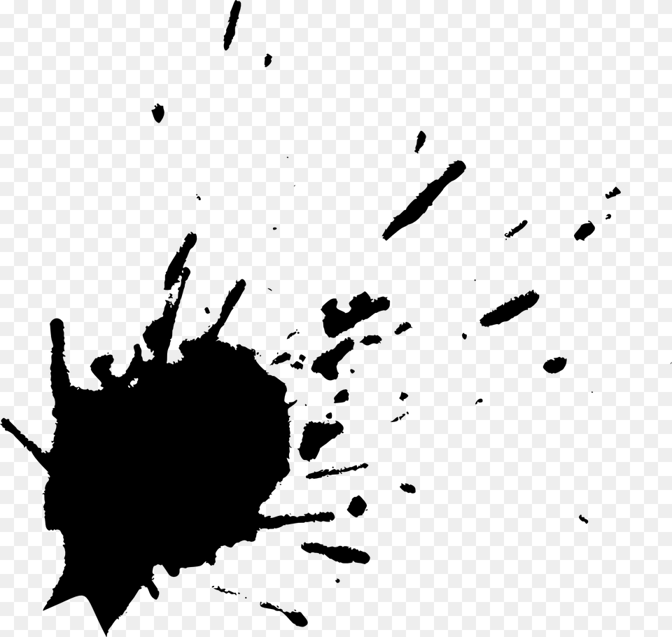 Vector Splatter High Resolution Paint High Resolution, Silhouette, Stencil, Stain, Person Png Image
