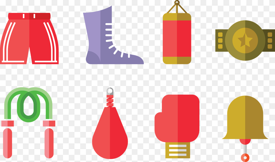 Vector Stock Boxing Glove Muay Thai Icon Boxing Glove, Dynamite, Weapon Free Png Download