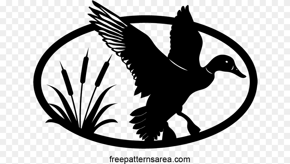 Vector Stock Duck Hunting Clipart Hunting Duck Clipart, Gray Free Png